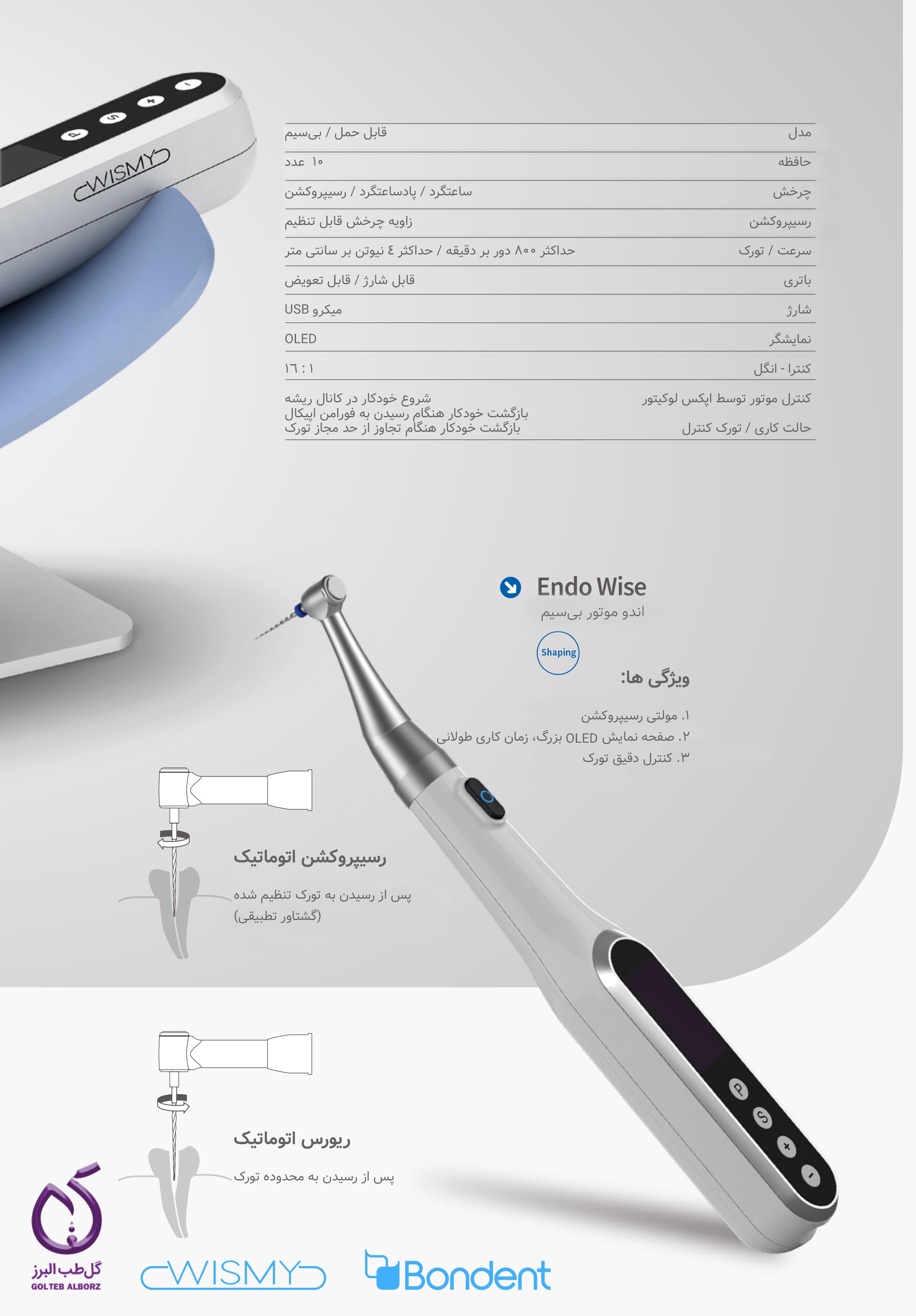 Endo Wise Endomotor by Bondent